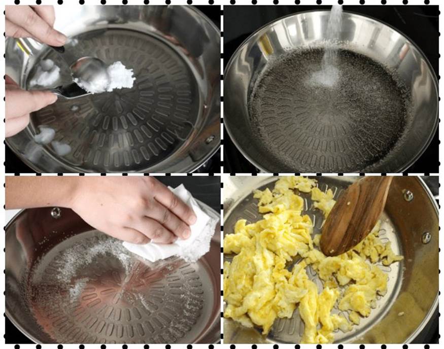 Chảo mới mua về, bôi ngay thứ này lên thì chảo sắt cũng thành chống dính-3