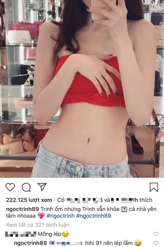 Bị body shaming, Ngọc Trinh thả nhẹ số đo body đáp trả: Đã thay đổi không ít nhưng vẫn khiến khối người trầm trồ-1