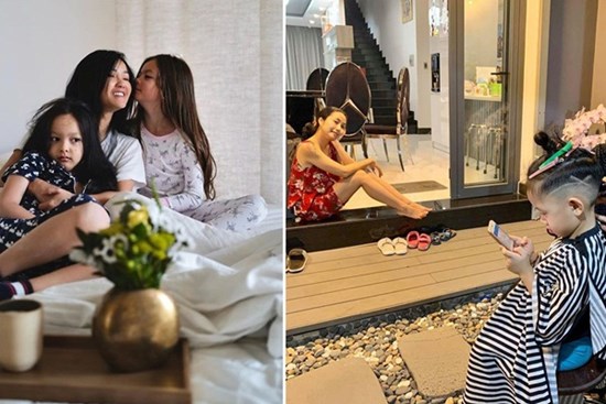 Cả Ốc Thanh Vân và Hồng Nhung đều cho con trai để tóc dài thướt tha như con gái, nguyên do hóa ra cực kỳ đơn giản