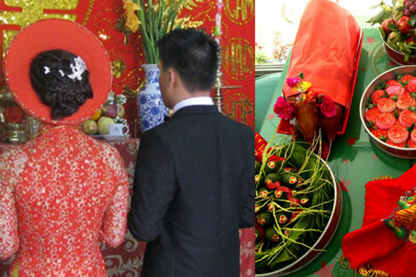 Nhà trai thông báo ăn hỏi sẽ dẫn 9 tráp lễ nhưng đến ngày giờ chỉ mang đúng 1 món với lý do đến rước cho là may khiến bố cô dâu phải lật bài-3