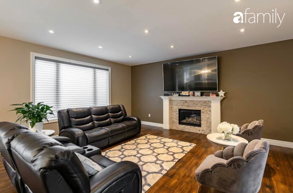 Mẹ Việt ở Canada khoe ngôi nhà đẹp như trong phim, thích nhất là căn bếp vừa đứng nấu cơm vừa ngắm trời mây cây cối-17