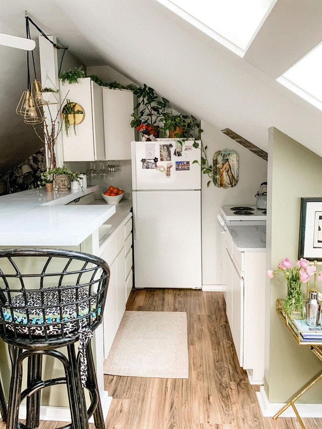 Căn phòng áp mái rộng 74.3m² lộn xộn và tẻ nhạt đẹp bất ngờ sau khi tu sửa-4