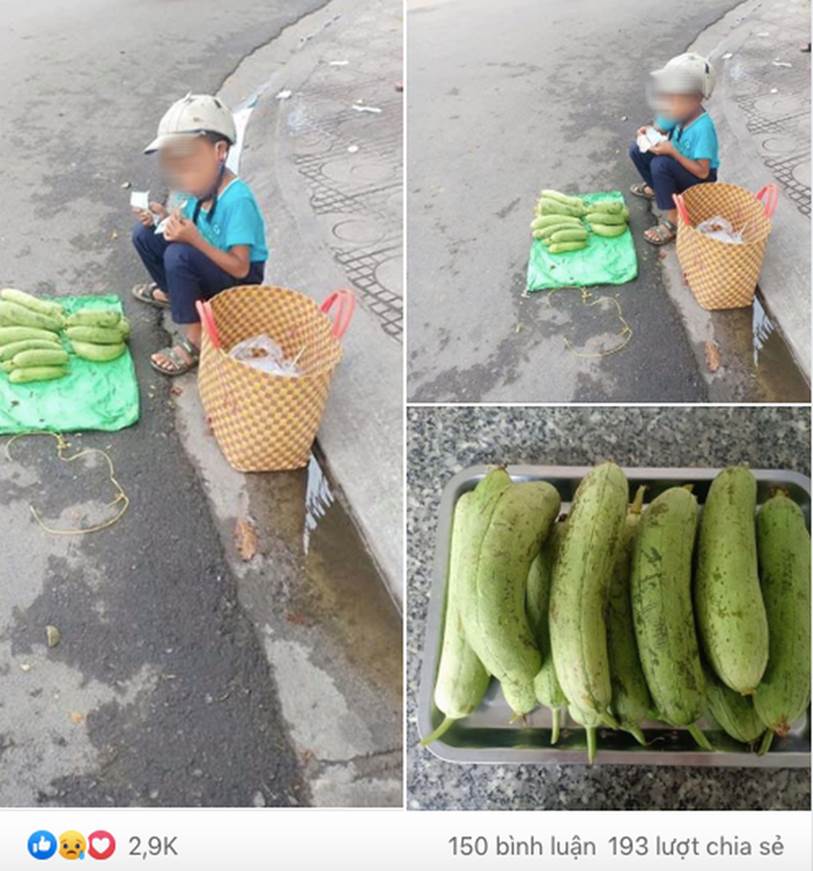 Thấy cậu bé bán mướp bên đường, người phụ nữ đã có hành động đặc biệt, câu chuyện phía sau gây xúc động mạnh-2