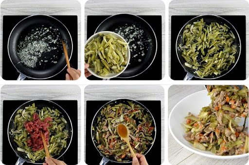 Cách làm cơm rang dưa bò ngon, đơn giản tại nhà-3