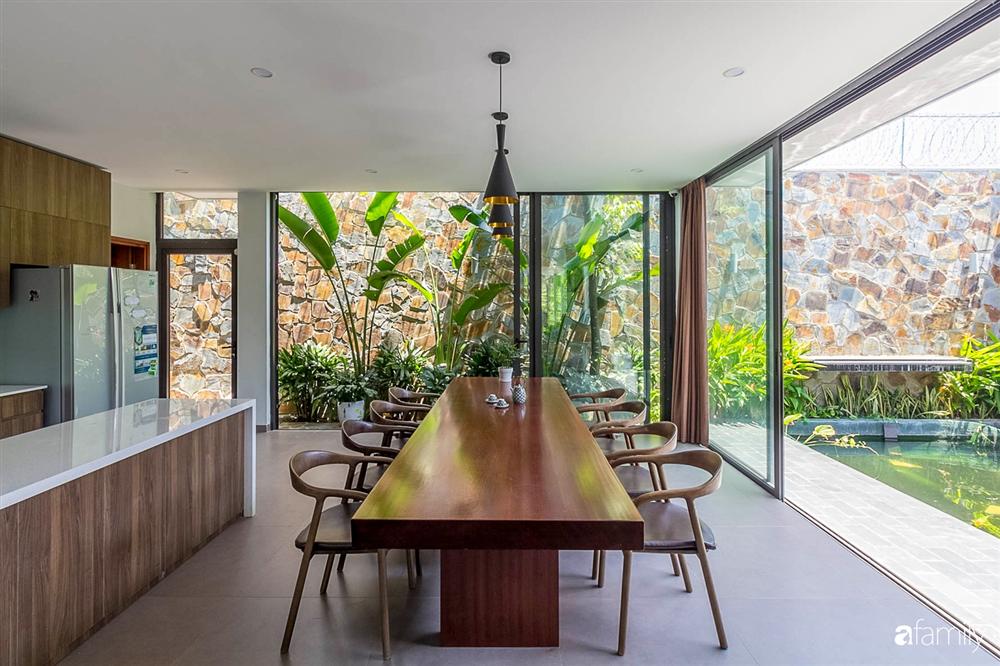 Ngôi nhà 3 tầng lấy cảm hứng từ ruộng bậc thang giúp từng góc nhỏ gần hơn với thiên nhiên ở Ninh Bình-15