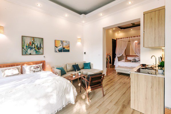 Thuê lại 45m² trong biệt thự Pháp cổ, 9X làm nên điều bất ngờ sau 3 tuần-7