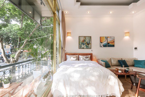 Thuê lại 45m² trong biệt thự Pháp cổ, 9X làm nên điều bất ngờ sau 3 tuần-14