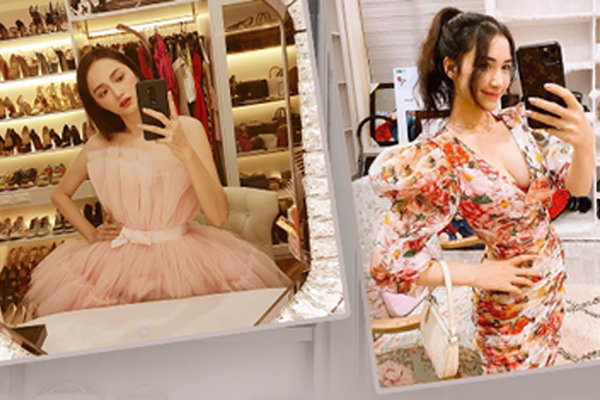 Trước khi lên đời phong cách, Ngọc Trinh đã có thời diện đồ hiệu đầy sai trái, xách túi au mà vẫn thắm nhường này đây-13