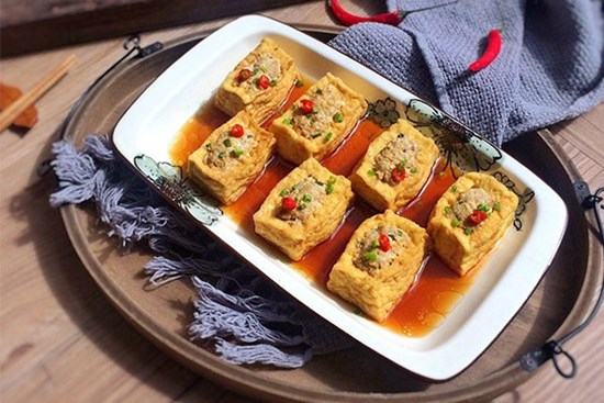 Tuyệt chiêu khiến đậu phụ nhồi thịt vừa ngon lại thơm mềm ai ăn cũng thích