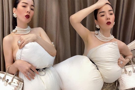Theo trend trễ nhất nhưng Lệ Quyên khiến đàn em “xanh mặt”: Khoe một lúc 2 túi hiệu, riêng Hermes 