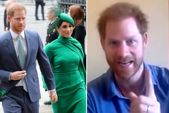Harry lần đầu xuất hiện công khai sau khi cùng vợ con chuyển đến Mỹ và khiến nhiều người sửng sốt bởi ngoại hình