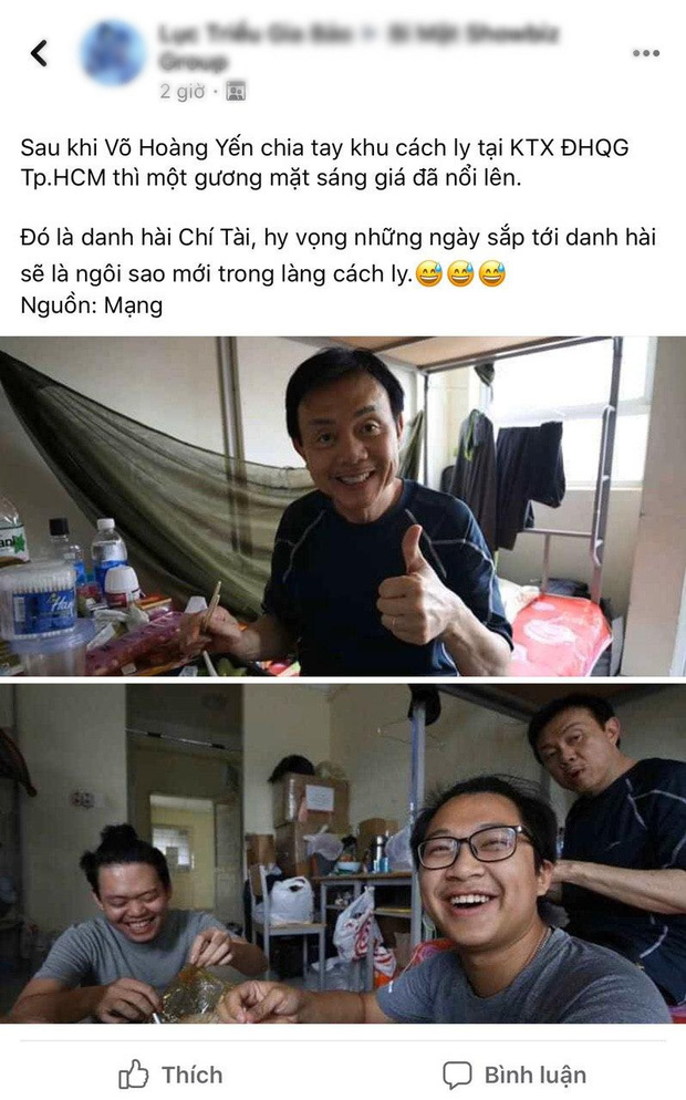 Danh hài Chí Tài đã chính thức hoàn thành 14 ngày cách ly tập trung, không quên ghi điểm bằng hành động nhỏ với bác sĩ-2