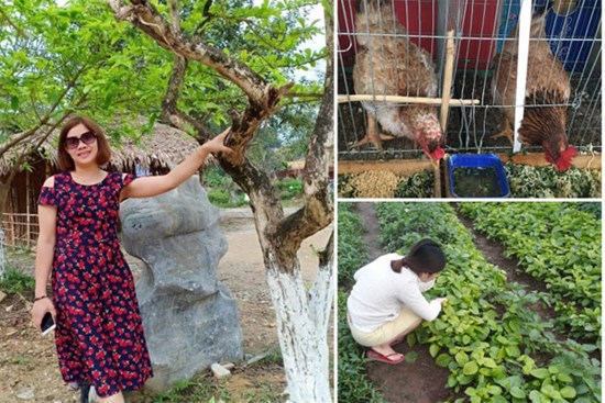 Nhờ tính toán thuê đất trồng rau, nuôi gà trên sân thượng mà mẹ đảm Hà Nội một tháng đi chợ 2 lần, tiền chợ tiêu không quá 1,5 triệu đồng/tháng cho gia đình 5 người