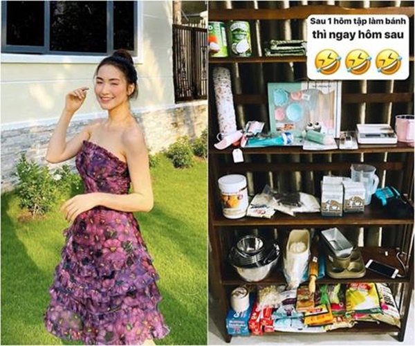 Hòa Minzy phân biệt đối xử, làm bánh cho chồng và cho Đức Phúc khác một trời một vực-1