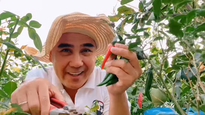 Quyền Linh tự hào khoe cơ ngơi trên sân thượng do bà xã xây dựng-4