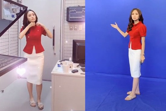 BTV Xuân Anh hé lộ toàn cảnh trường quay của Bản tin Thời tiết - nơi luôn khiến nhiều người tò mò