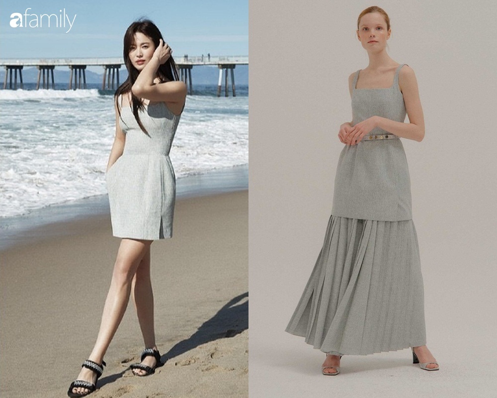 Song Hye Kyo chẳng ngại cắt xén váy áo, khoe body sexy hơn cả mẫu hãng-1