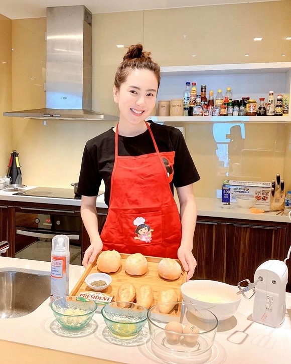 MC Mai Ngọc hé lộ không gian sống, đẹp nhất là khoảng sân vườn xanh mướt-6