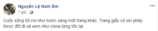 Nam Em chia sẻ trạng thái lạ, tưởng bâng quơ nhưng lại liên quan đến Trường Giang?-1