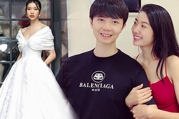 Giữa tin đồn mang thai, Á hậu Thúy Vân lại để lộ vòng 2 đã lớn thấy rõ bên chồng sắp cưới-6