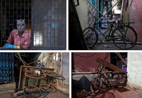 Cuộc sống ở một trong những khu ổ chuột lớn nhất Châu Á trong những ngày áp đặt lệnh phong tỏa toàn Ấn Độ giữa dịch Covid-19-4