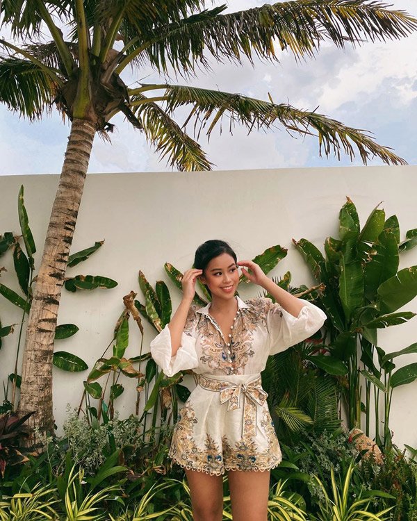 Rich Kid Tiên Nguyễn chăm chỉ phơi nắng, lấy lại làn da nâu bánh mật sau khi khỏi bệnh-2