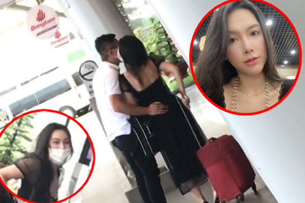 Nghi vấn lộ loạt ảnh thân mật với tình mới ở sân bay, MC Minh Hà chính thức lên tiếng: Mình và bạn chỉ ghé sát tai để chào hỏi-8