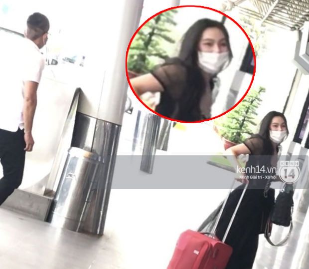 Clip: Nghi vấn MC Minh Hà ôm hôn tình mới ở sân bay Tân Sơn Nhất-2