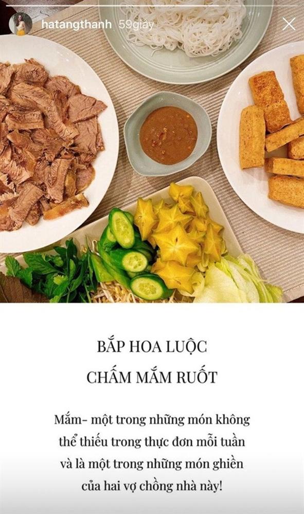 Bộ sưu tập cơm nhà mùa dịch của Tăng Thanh Hà: Món Tây hay món ta đều xuất sắc nhưng không ngờ vợ chồng ngọc nữ lại thích nhất món dân dã này-9