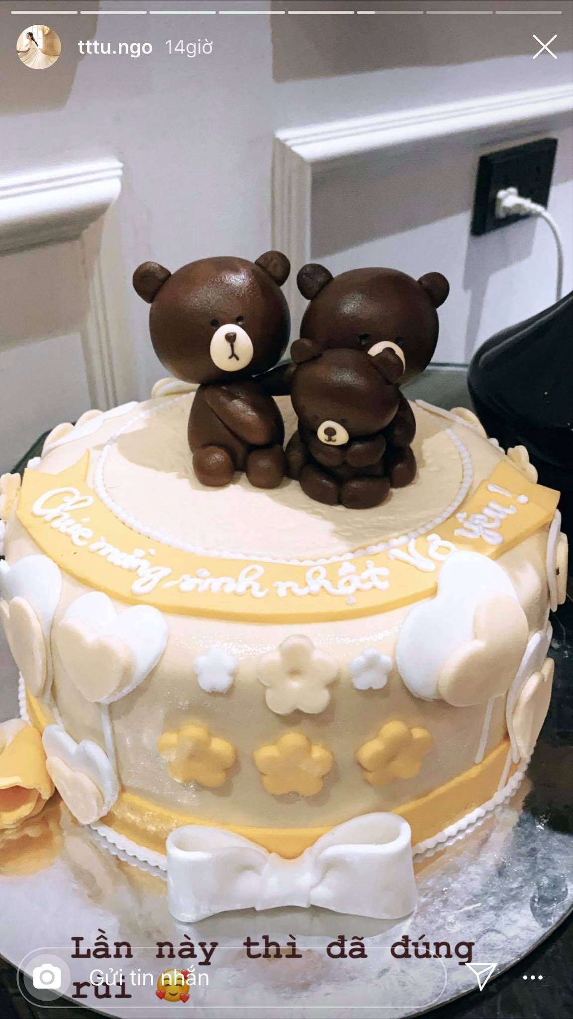 Á hậu Thanh Tú bất ngờ khi được ông xã đại gia tự tay làm điều này trong sinh nhật-3