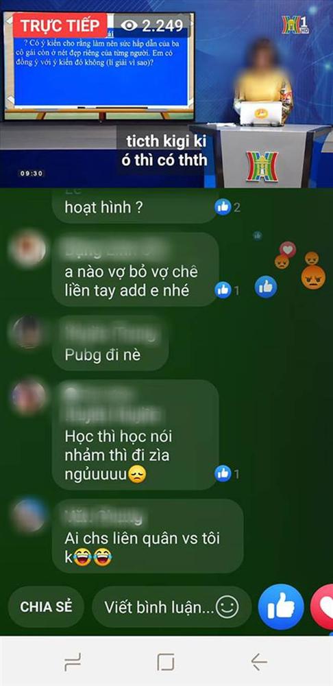 Phẫn nộ cảnh học sinh biến lớp học trên truyền hình thành nơi kiếm người yêu, bình luận phản cảm trêu chọc giáo viên-1