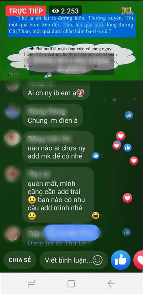 Phẫn nộ cảnh học sinh biến lớp học trên truyền hình thành nơi kiếm người yêu, bình luận phản cảm trêu chọc giáo viên-5