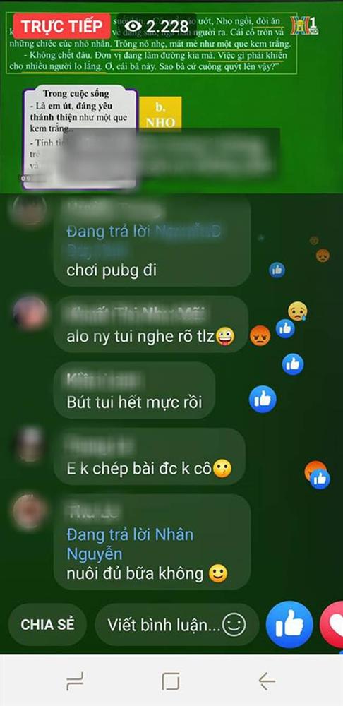 Phẫn nộ cảnh học sinh biến lớp học trên truyền hình thành nơi kiếm người yêu, bình luận phản cảm trêu chọc giáo viên-6