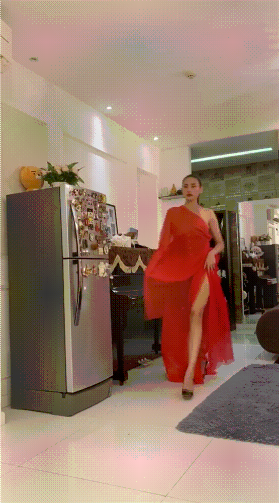 Nhà thiết kế ế sưng vì Võ Hoàng Yến: 1 mảnh voan đỏ mà biến tấu thành đồ mặc cả tuần-3