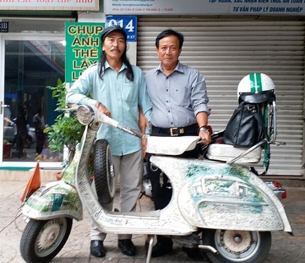 Ngắm những chiếc Vespa cổ giá tiền tỷ tại Việt Nam-2