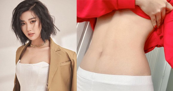 Diệu Nhi trả nợ lời thách đấu đọ eo của Thúy Ngân, kết quả không thể đắng lòng hơn-1