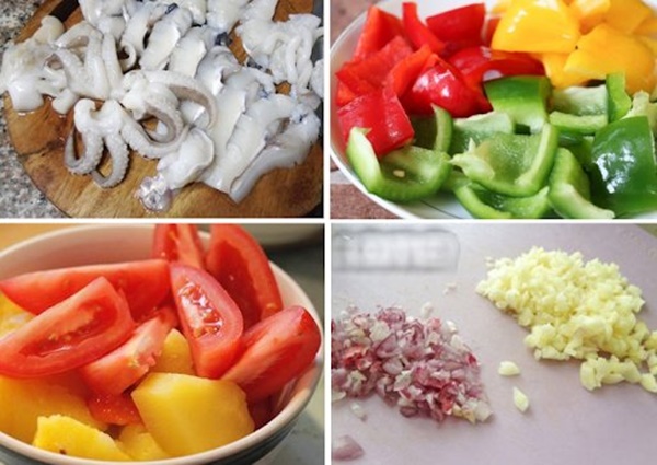 Mực xào chua ngọt ngon mà cách làm đơn giản cả nhà ai cũng thích-2