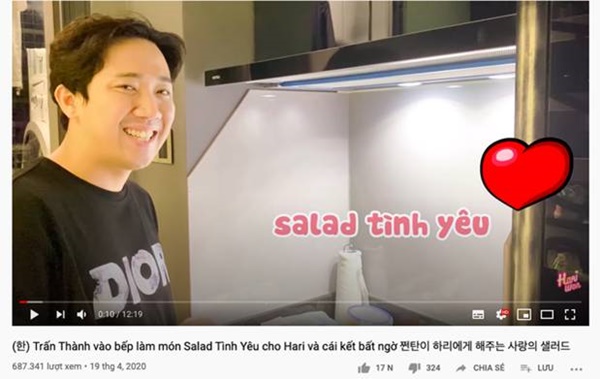 Anh chồng đảm” nhất showbiz Việt mùa dịch gọi tên Trấn Thành: Fanpage gần 12 triệu likes thường xuyên khoe ảnh đồ ăn, toàn là món tự tay nấu cho Hari-10