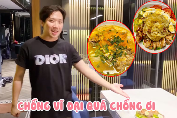 Hơn 30 năm Trấn Thành lần đầu nấu cho bố mẹ thố canh, bố ruột lại rất giỏi nấu nướng-7