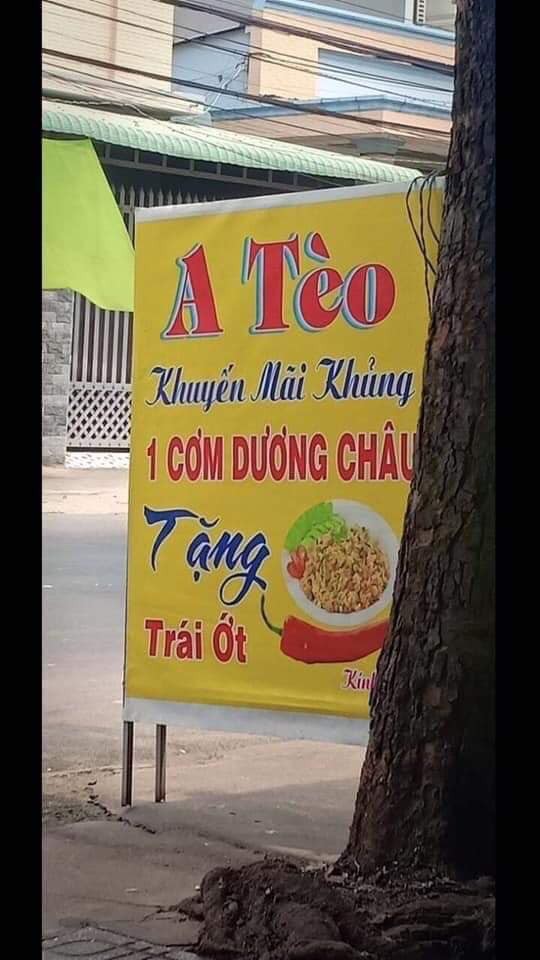 Dân mạng ngẩn ngơ vì tấm biển quảng cáo thực sự dễ gây lú vì nhìn xong chẳng biết phải ăn gì-2