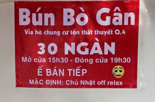 Dân mạng ngẩn ngơ vì tấm biển quảng cáo thực sự dễ gây lú vì nhìn xong chẳng biết phải ăn gì-5