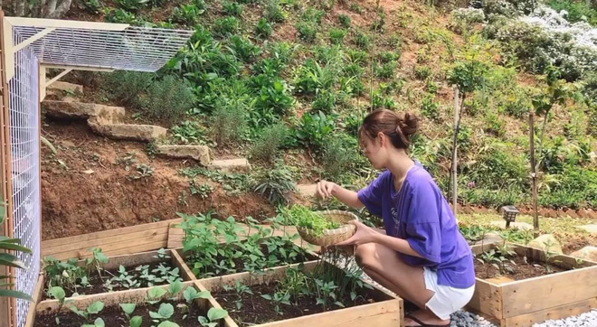 Sau ồn ào với Linh Ngọc Đàm, Midu lên núi sống cuộc sống cách ly chuẩn sơn nữ?-2