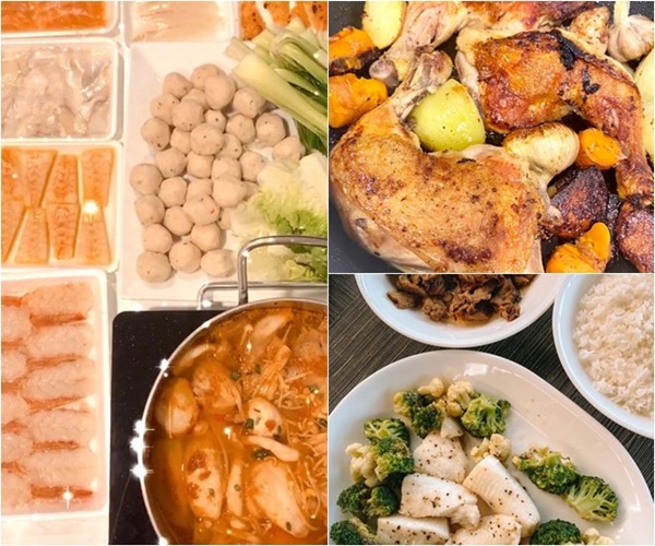 Biệt đội trai chưa vợ, gái chưa chồng showbiz Việt hóa đầu bếp đỉnh cao mùa dịch-8