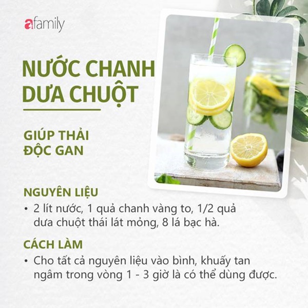 Sau nhiều ngày ở nhà liên tục,&nbsp;làm ngay&nbsp;nước detox vừa ngon lại vừa tốt này chị em nhé-1