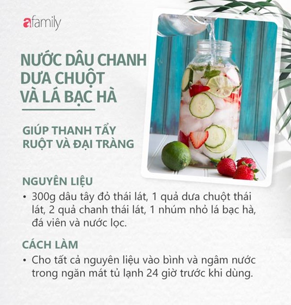 Sau nhiều ngày ở nhà liên tục,&nbsp;làm ngay&nbsp;nước detox vừa ngon lại vừa tốt này chị em nhé-4