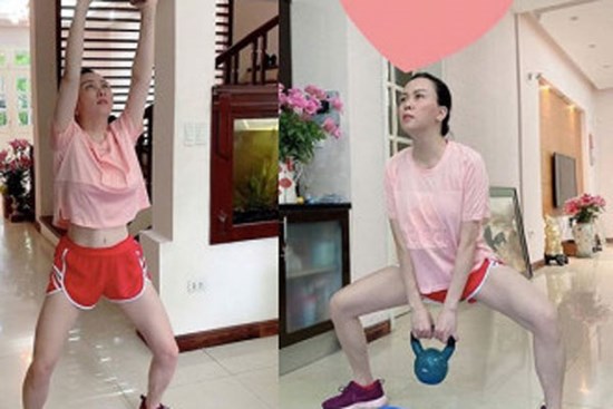 Khoe ảnh tập gym bị chính con gái vào chê