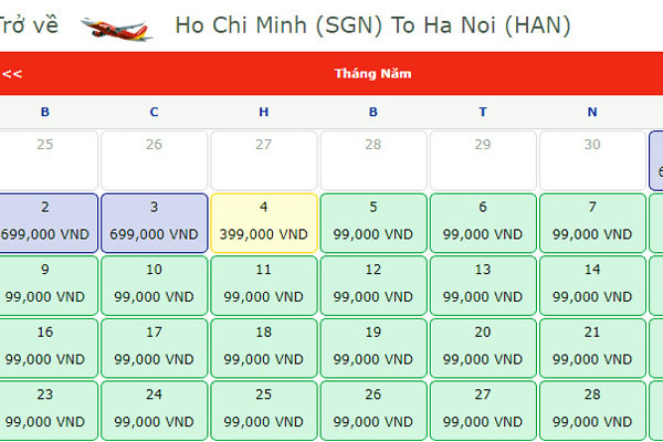 Giá vé từ Đà Nẵng bay Hà Nội, TP.HCM tăng gấp đôi-1