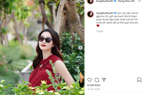 HOT: Hoa hậu Đặng Thu Thảo vừa hạ sinh quý tử nặng 3,5kg cho ông xã doanh nhân-3