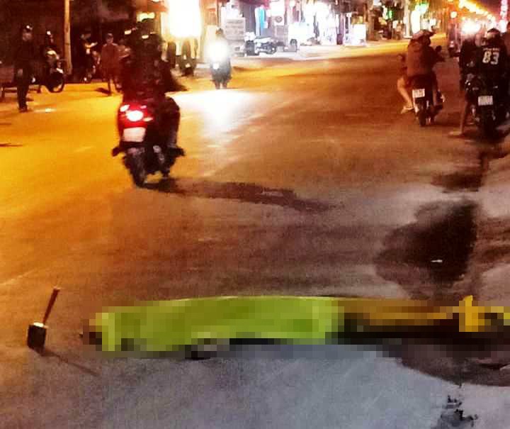 Hiện trường vụ sát hại bạn nhậu rồi bỏ thi thể nạn nhân bên đường-1
