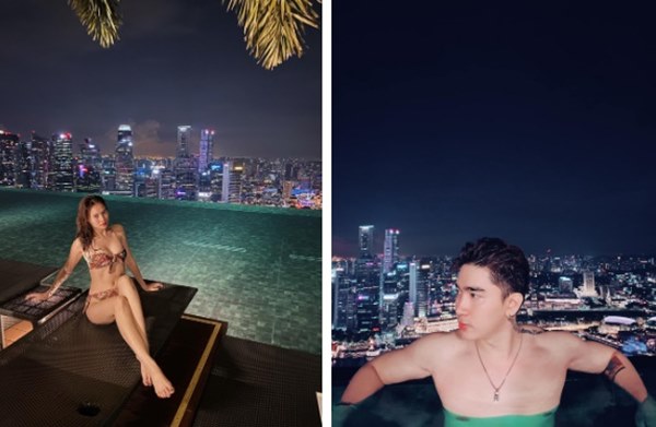 Cố tình che giấu nhưng Ninh Dương Lan Ngọc và Chi Dân vẫn để lộ việc đi du lịch Singapore cùng nhau-1